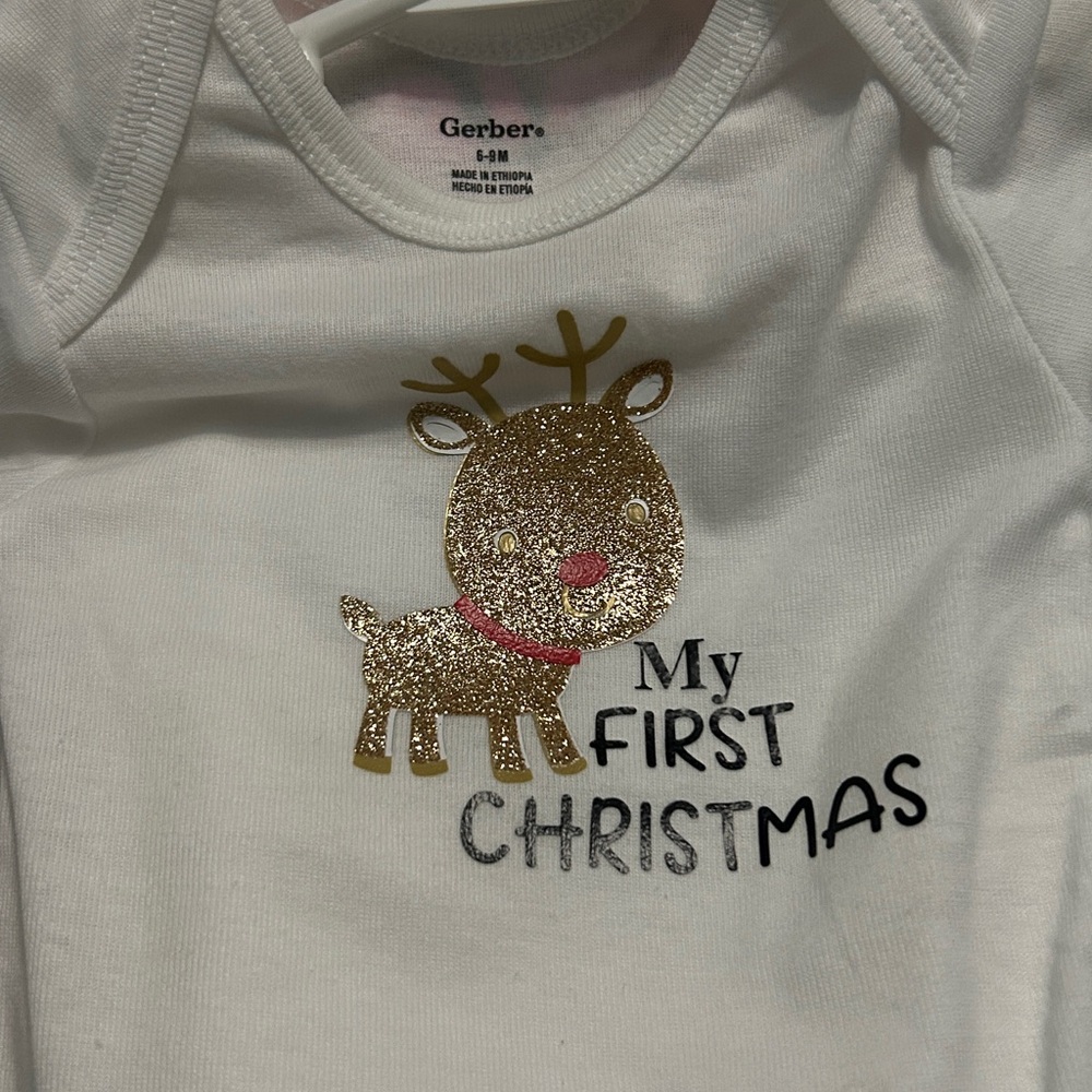 My first Christmas Onesie
